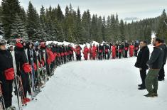 Serbian Armed Forces Trained for Action in Winter Conditions