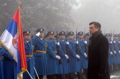 Predsednik Republike Slovenije položio venac na Spomenik neznanom junaku