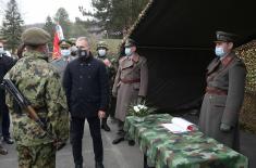 Minister Stefanović: The one who chooses to be a soldier, deserves special respect