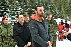 Serbian Armed Forces Trained for Action in Winter Conditions