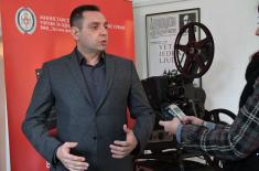 Ministar Vulin obišao VFC „Zastava film“