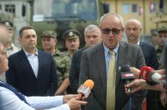 Minister Vulin: The armed forces take care of Priboj through investment