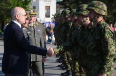 Gun Salute to Mark Serbian Armed Forces Day