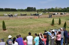 Minister of Defence at 1st May Reveille in Karađorđevo