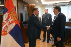 Састанак министра Гашића са представницима компаније „14. октобар“