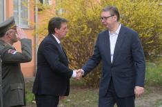 Председник Вучић посетио предузеће „Милан Благојевић-Наменска“