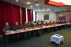  Joint session of the Collegium of the Minister of Defence and the extended Collegium of the Chief of the General Staff