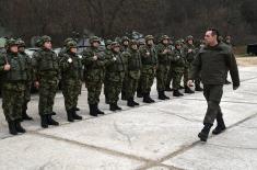 Ministar Vulin: Vojska Srbije u potpunosti kontroliše situaciju u Kopnenoj zoni bezbednosti