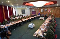  Joint session of the Collegium of the Minister of Defence and the extended Collegium of the Chief of the General Staff