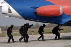 General Rehearsal for the Demonstration “Freedom 2017” at Batajnica Airport