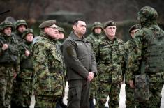 Minister Vulin: The Serbian Armed Forces fully controls the situation in the Ground Safety Zone