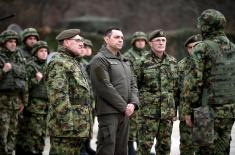 Minister Vulin: The Serbian Armed Forces fully controls the situation in the Ground Safety Zone