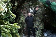 Serbian Armed Forces Trained for Action in Winter Conditions