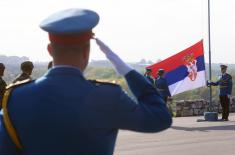 Gun Salute to Mark Serbian Armed Forces Day