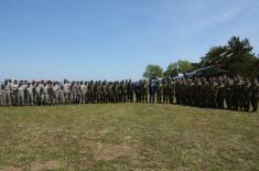 Another successful live firing at aerial targets conducted at Shabla Range in Bulgaria