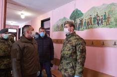 Minister Vulin: The Serbian Armed Forces have adjusted Letenka resort to the needs of the current crisis