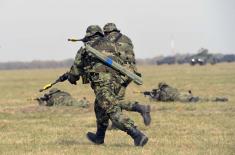 General Rehearsal for the Demonstration “Freedom 2017” at Batajnica Airport