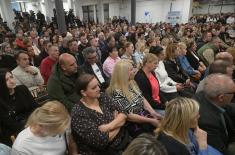 Председник Вучић посетио предузеће „Милан Благојевић-Наменска“