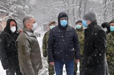 Министар Вулин: Војска Србије одмаралиште Летенка прилагодила потребама тренутне кризе