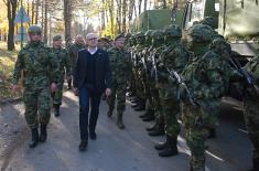 Minister Vučević: Serbian Armed Forces are ready and trained to carry out every order of the Supreme Commander