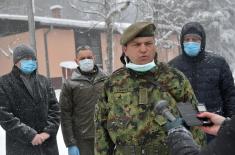 Minister Vulin: The Serbian Armed Forces have adjusted Letenka resort to the needs of the current crisis