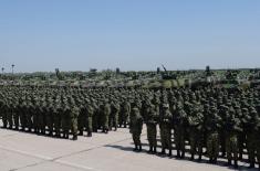 President Vučić Arrives at Demonstration of Capabilities of Serbian Armed Forces “Granite 2023”