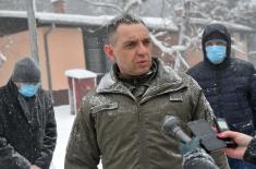 Minister Vulin: The Serbian Armed Forces have adjusted Letenka resort to the needs of the current crisis