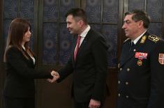 Reception on the occasion of the Serbian Armed Forces Day