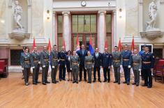 The youngest officers of the Serbian Armed Forces promoted