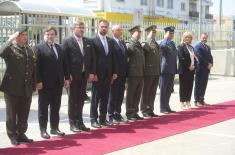 Minister Vučević meets with Minister of Defence of Cyprus Giorgallas