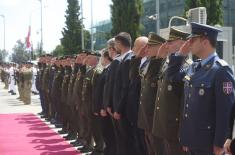 Minister Vučević meets with Minister of Defence of Cyprus Giorgallas