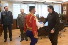  Састанак министра Гашића са представницима Српског удружења „Карађорђе“