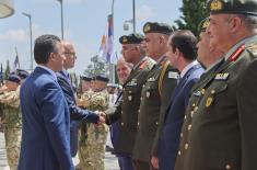 Minister Vučević meets with Minister of Defence of Cyprus Giorgallas