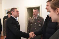 Minister Vulin: The Serbian Armed Forces take care of its members for a lifetime