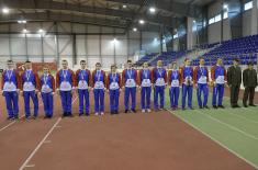 Minister Vulin with MA cadets who won medals in Moscow: Military schools provide top sport results