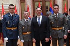 The youngest officers of the Serbian Armed Forces promoted