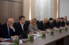 Састанак председника Вучића са највишим руководством система одбране 