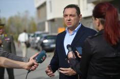 Minister Vulin: The Serbian Armed Forces take care of its members for a lifetime