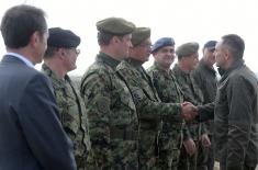 Министар Вулин: Наставићемо да јачамо Војску Србије