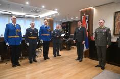 Министар Гашић уручио указе о унапређењима и постављењима на нове дужности