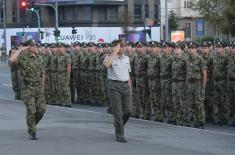 Генерална проба промоције најмлађих официра Војске Србије 