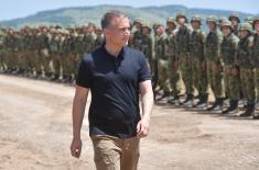Министар Стефановић: Нема племенитије дужности од заштите своје земље