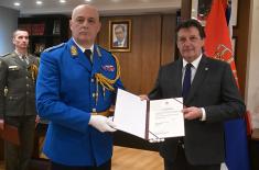 Министар Гашић уручио указе о унапређењима и постављењима на нове дужности