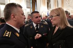 Reception on the occasion of the Serbian Armed Forces Day