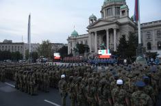 Generalna proba promocije najmlađih oficira Vojske Srbije 