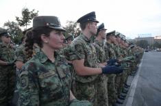 Generalna proba promocije najmlađih oficira Vojske Srbije 