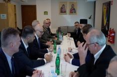 Minister Vučević visits Sts. Cyril and Methodius Church in Ljubljana