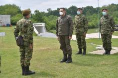 Minister Vulin at cadets’ training: Our armoured units will get first-class officers