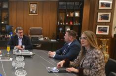 Састанак министра Гашића са представницима компаније „14. октобар“