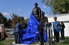 A monument to the national hero Milan Tepić revealed